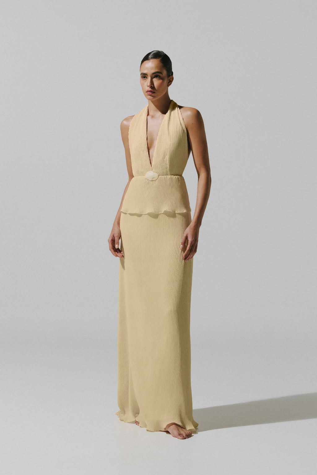 Vestido Merida Butter Yellow