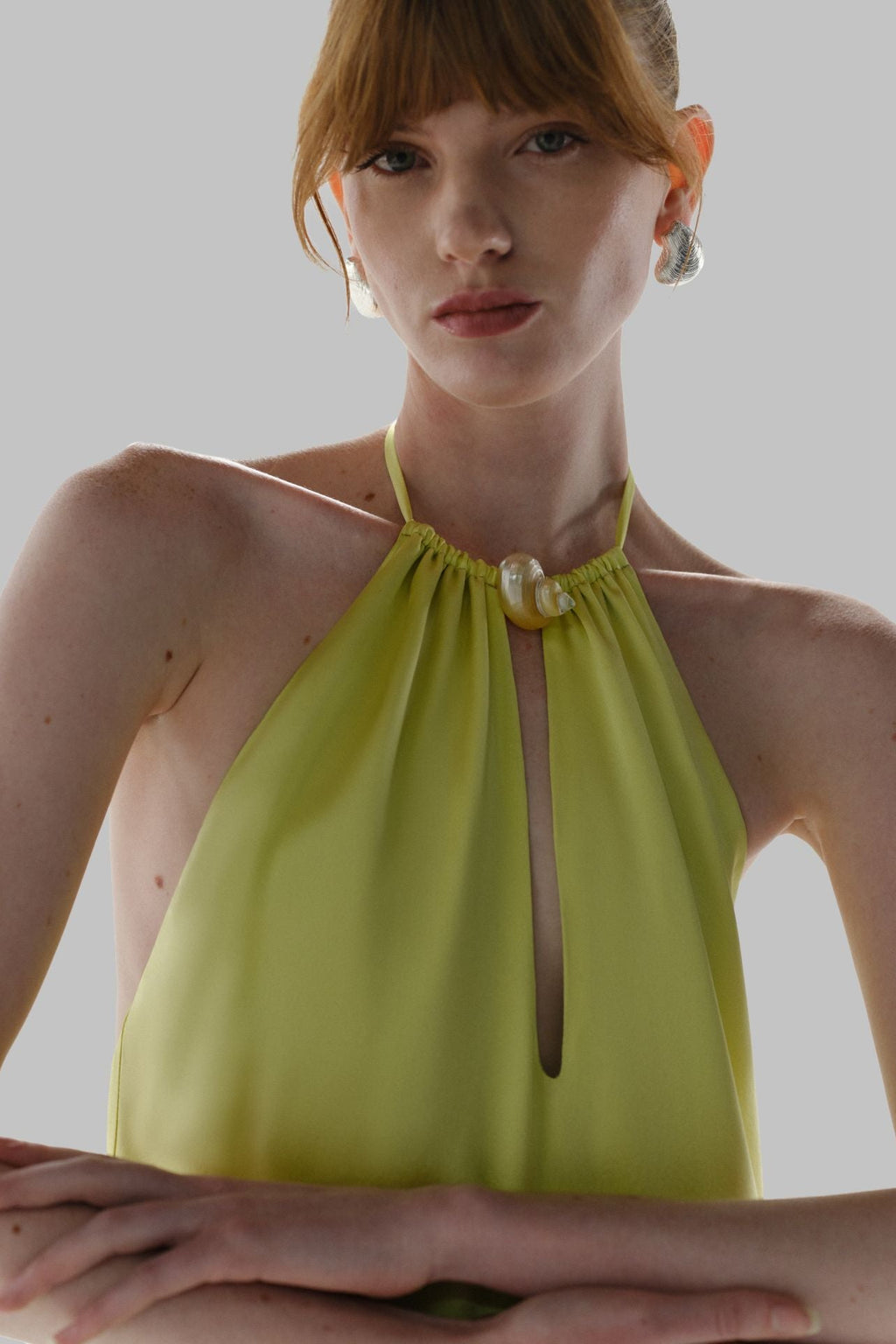 Vestido Ronda Verde Limón
