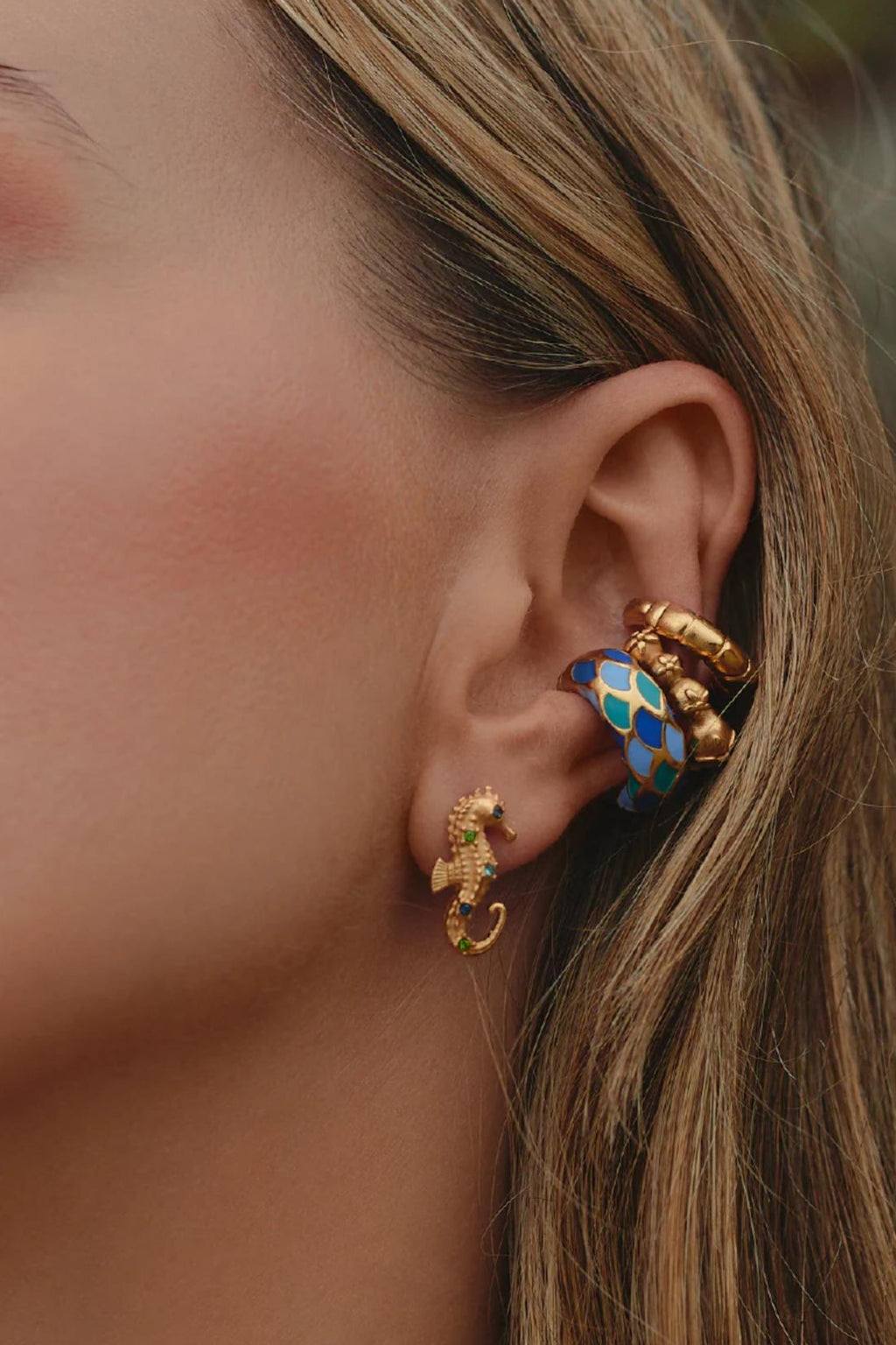 Aretes Caballito de mar