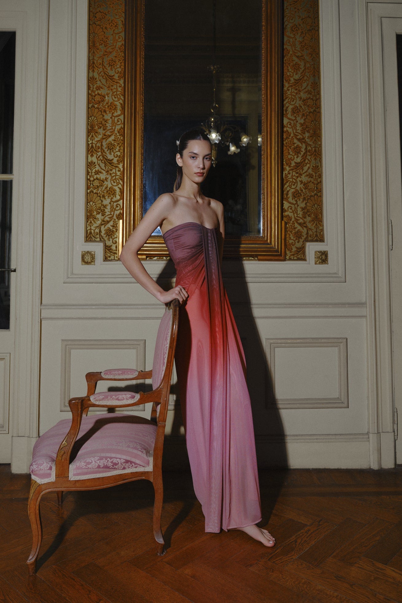 Vestido Lena Cranberry