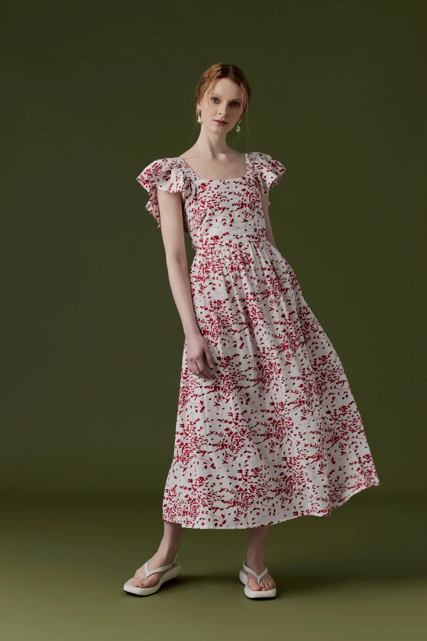 Emma dress short Red