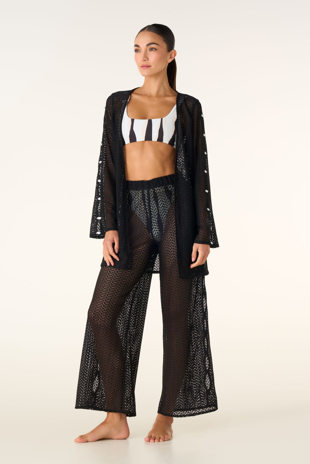 Federica pants Nilo Black