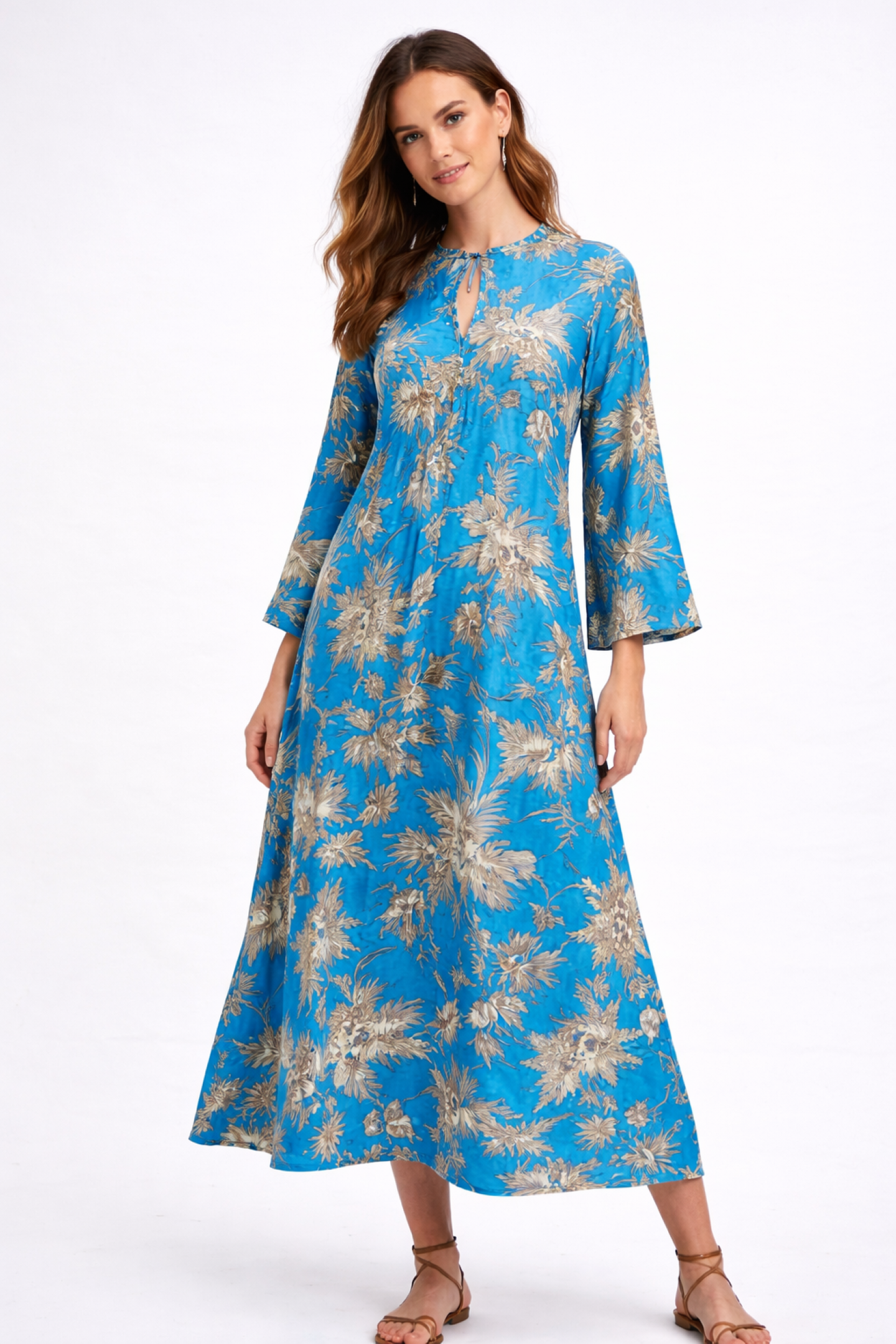 Ibiza tunic blue