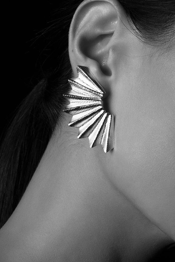 Abanicos dorados medianos