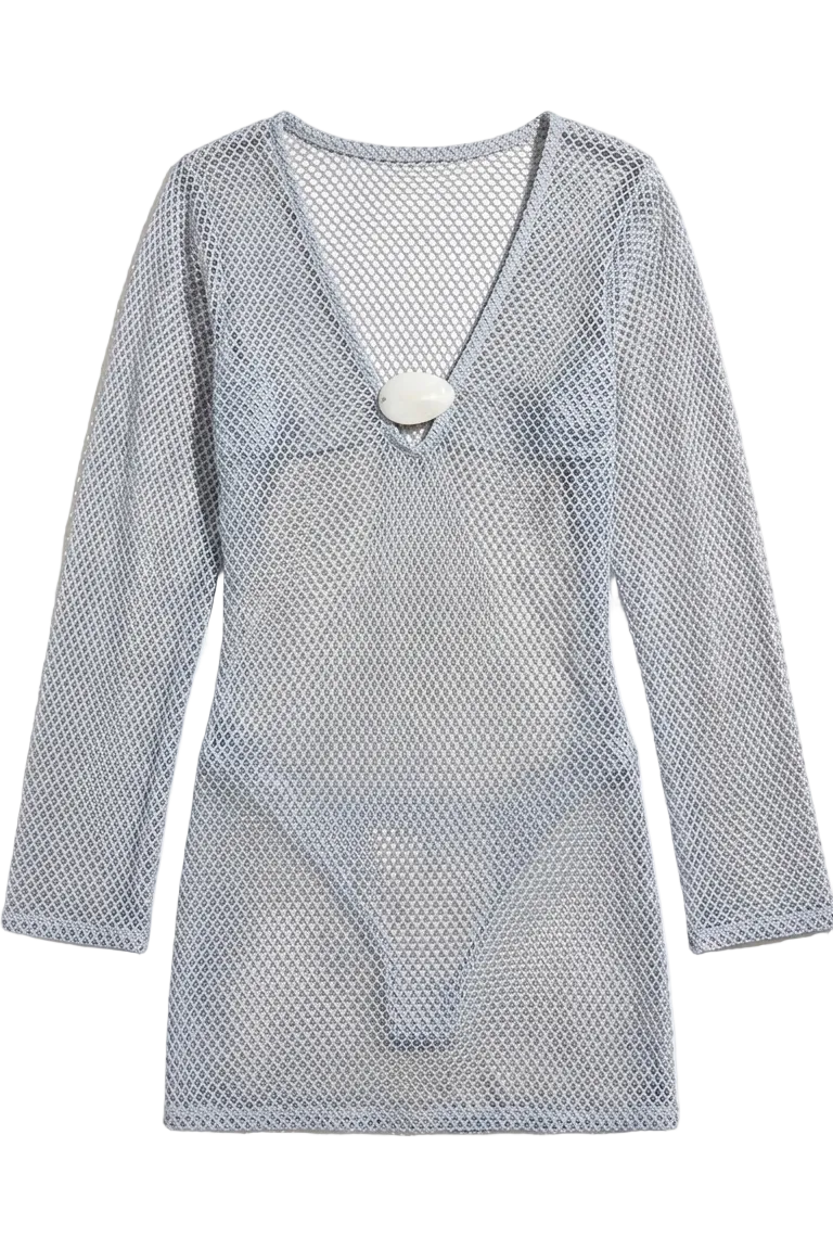 Kika Dress Net Sky