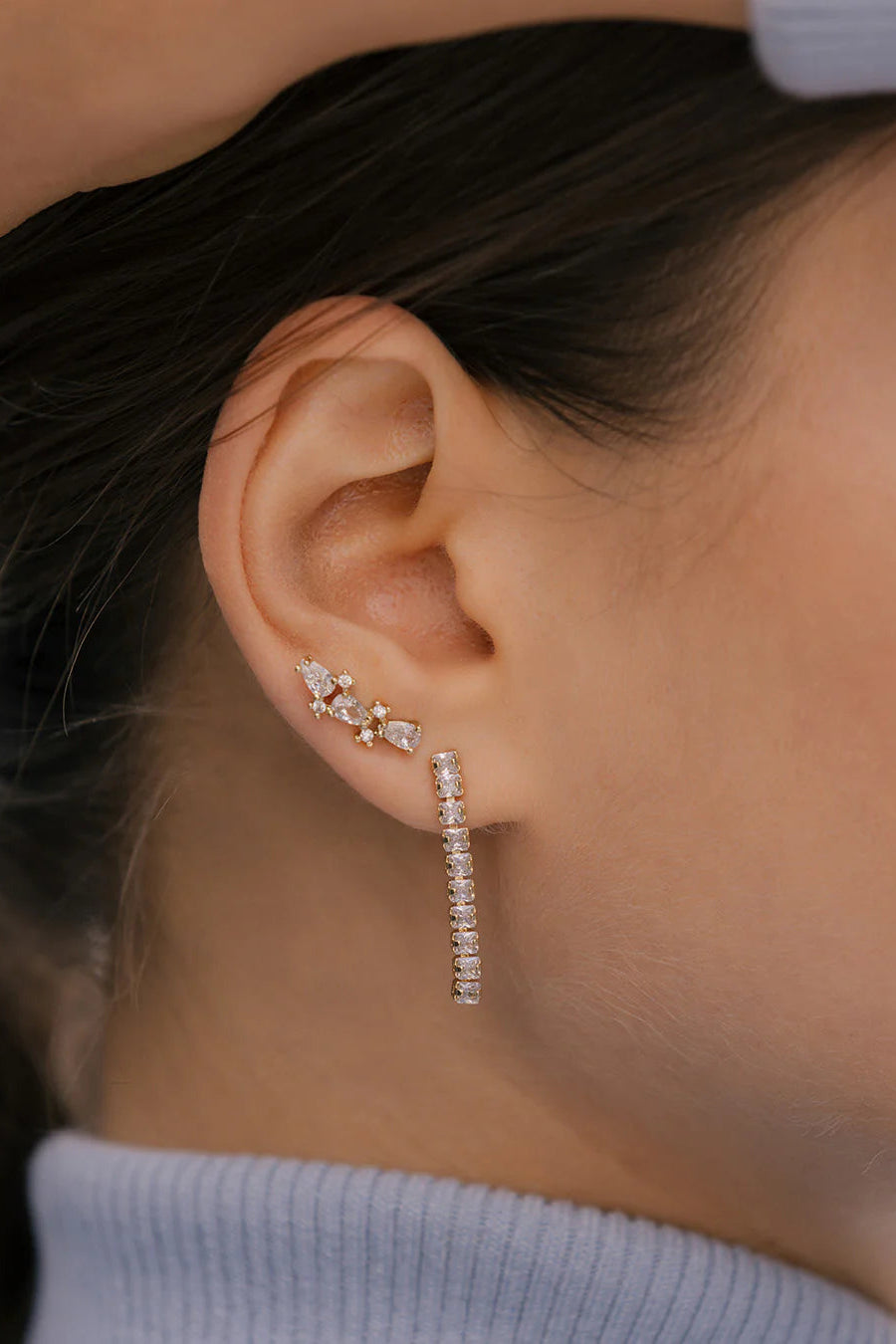 Aretes Cristales Midi