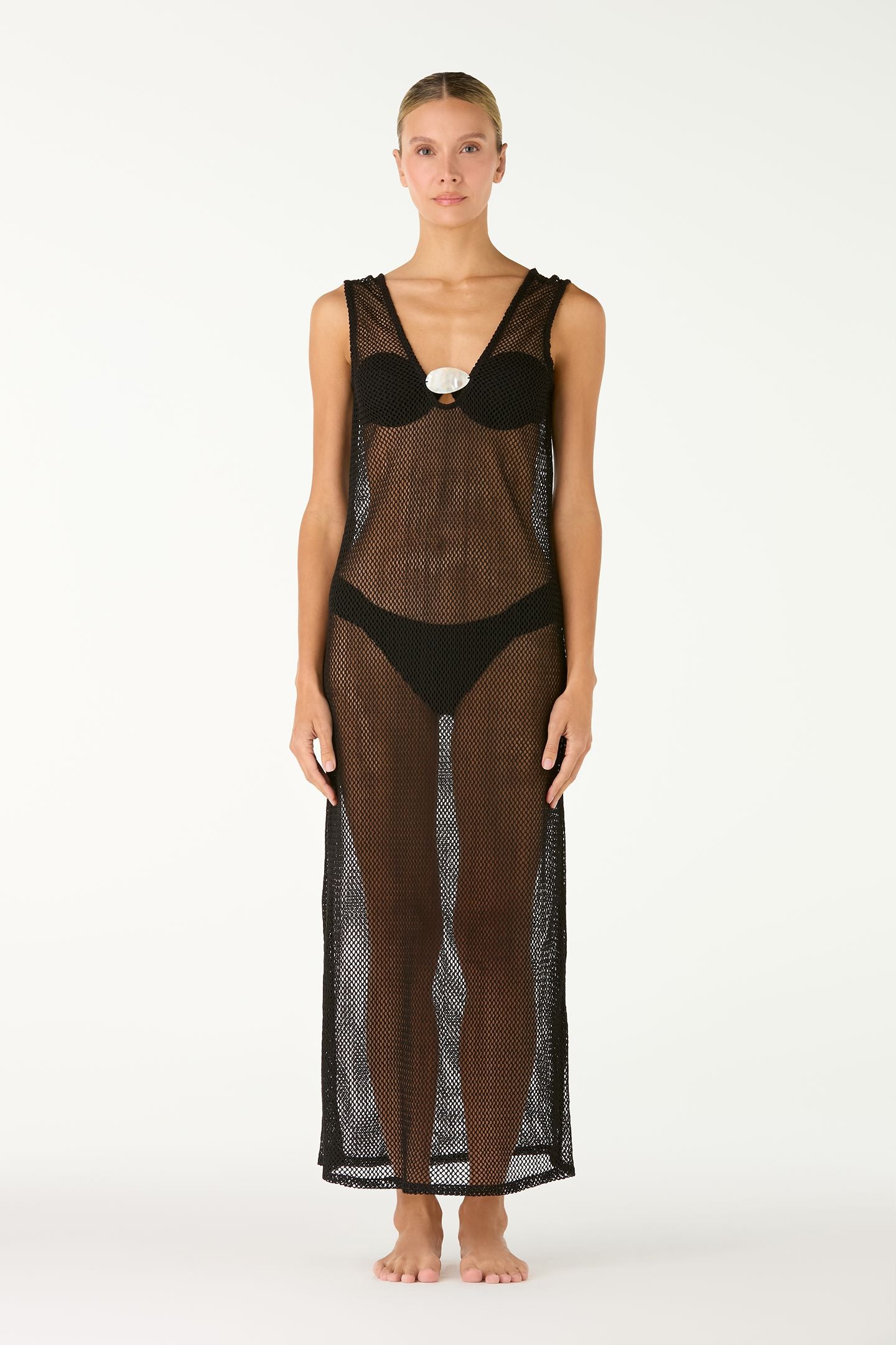 Nami Dress Net Black