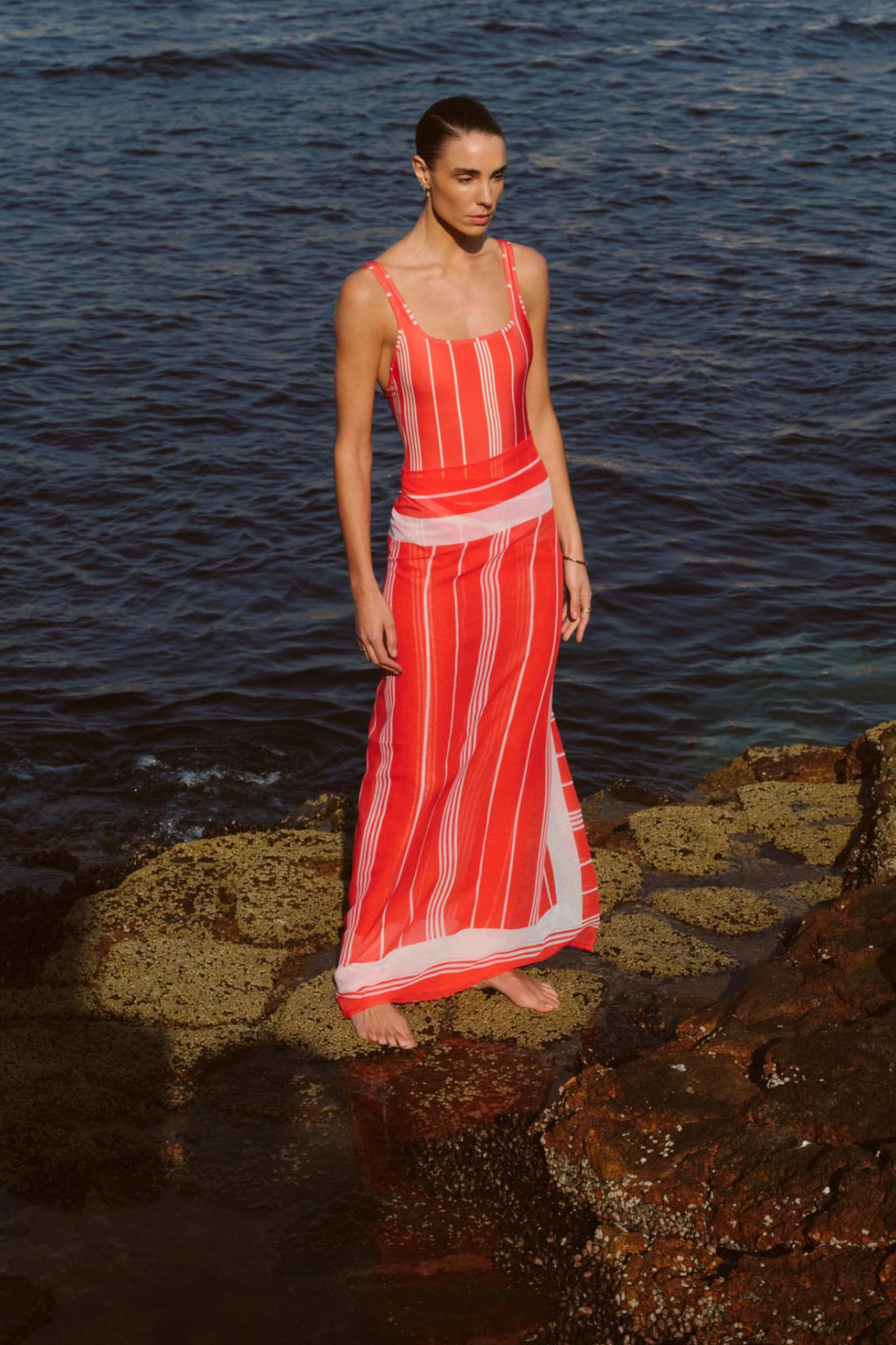 Pareo Capri red