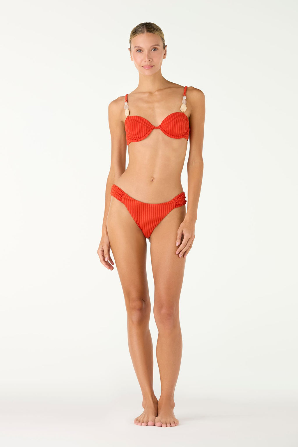 Bikini Perla Shell Red