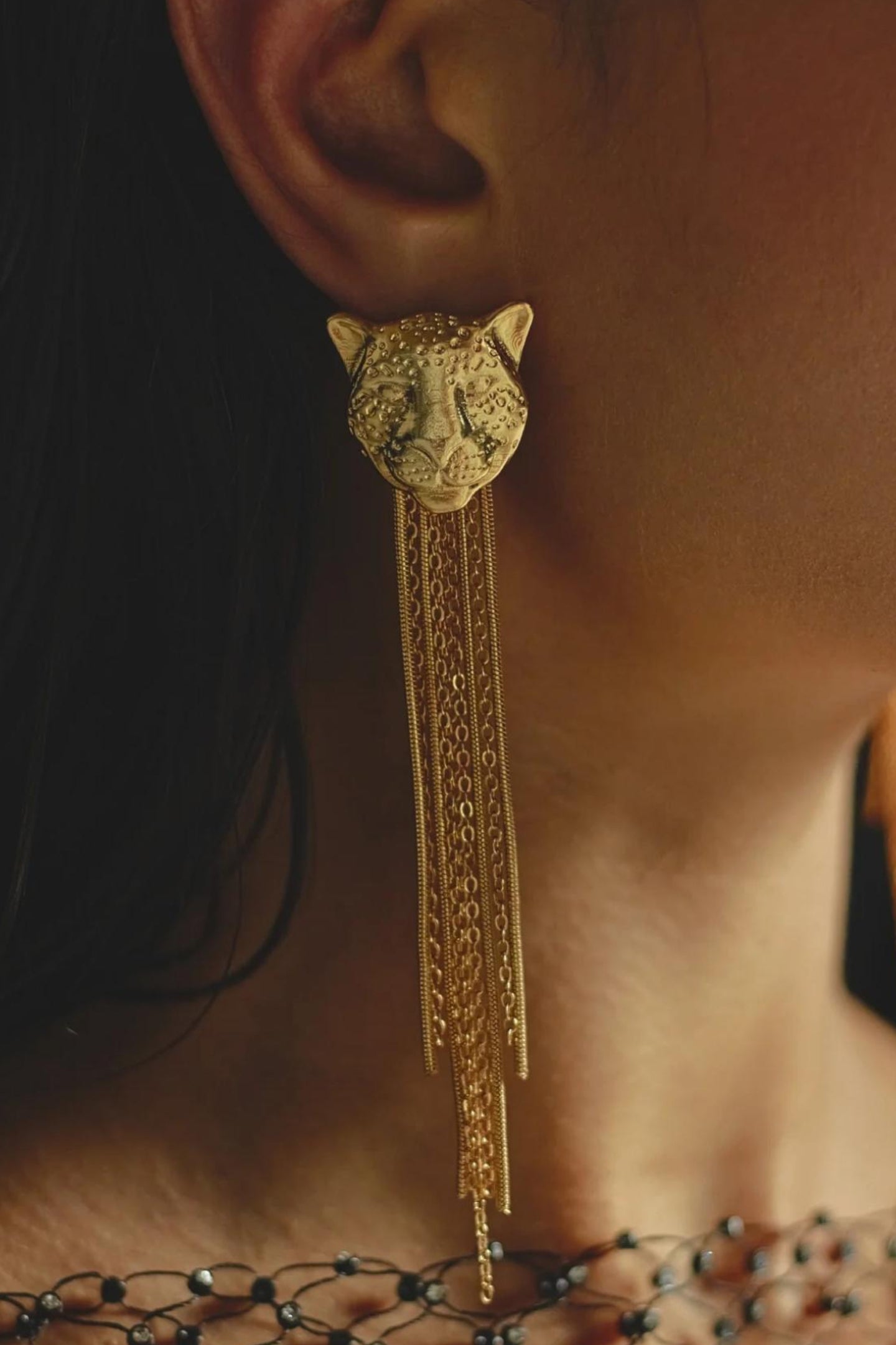 Aretes Tributo tigre