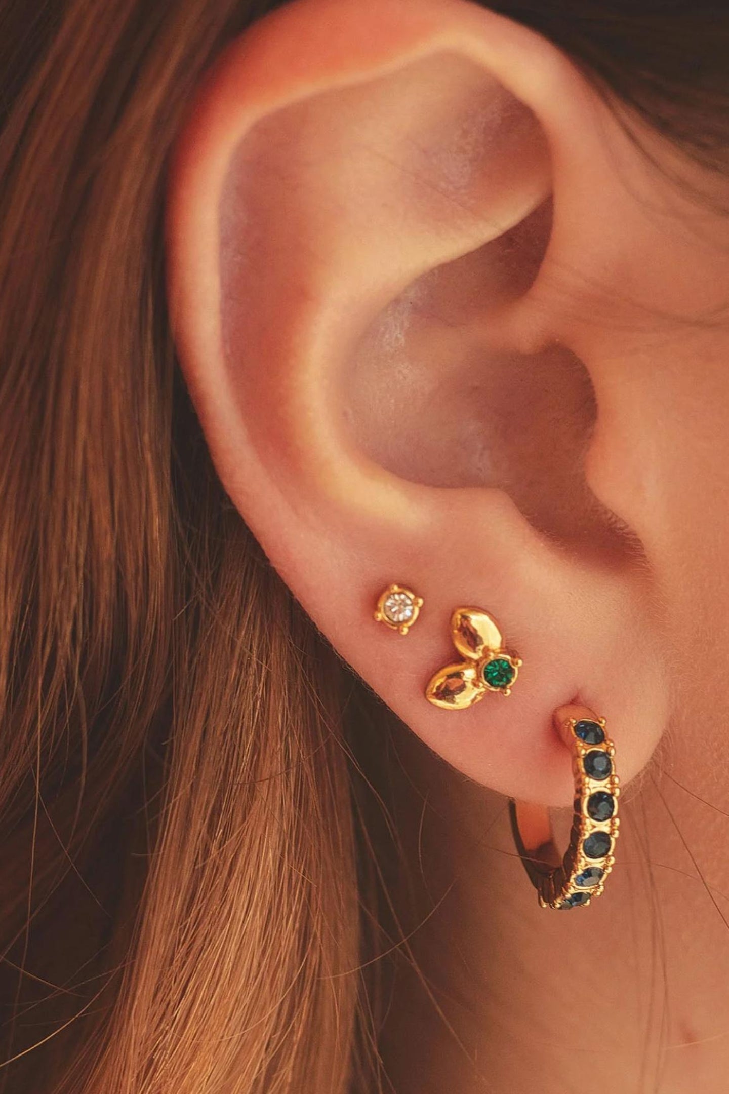 Set aretes Bali