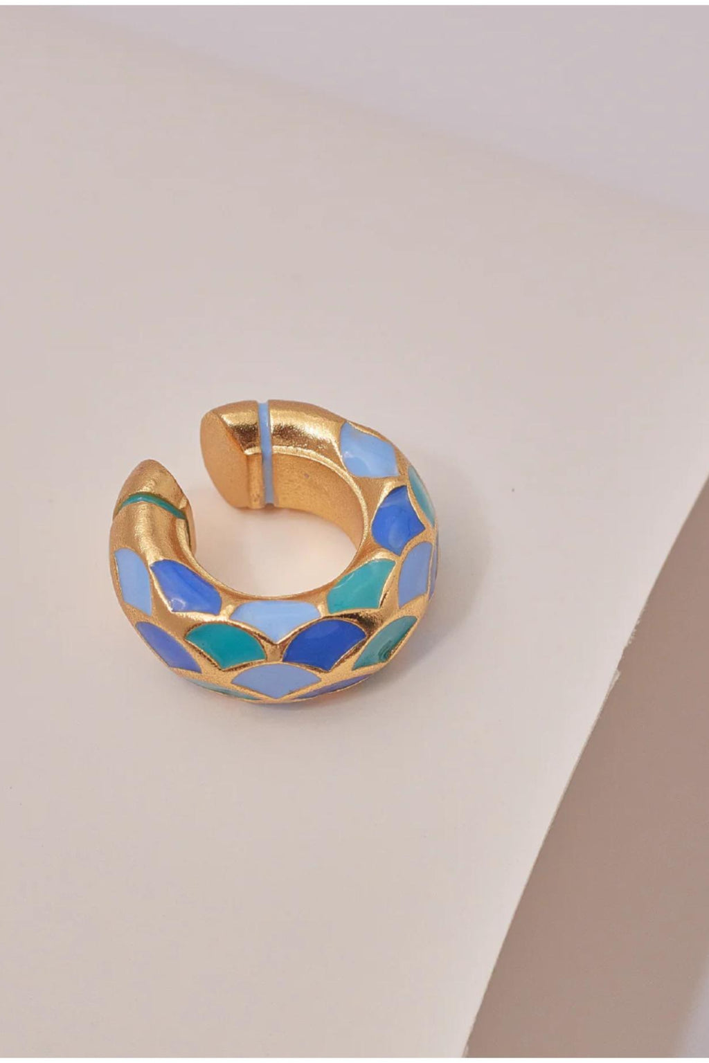 Earcuff Sirena de oro
