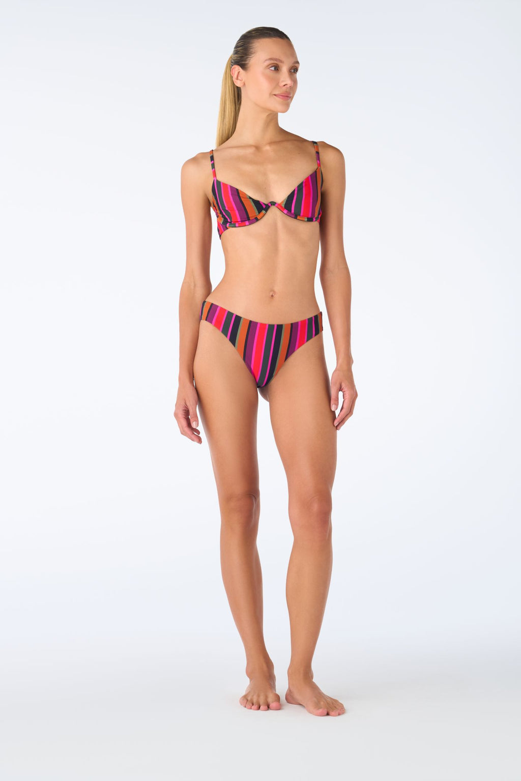 Bikini Violet Retro Cherry
