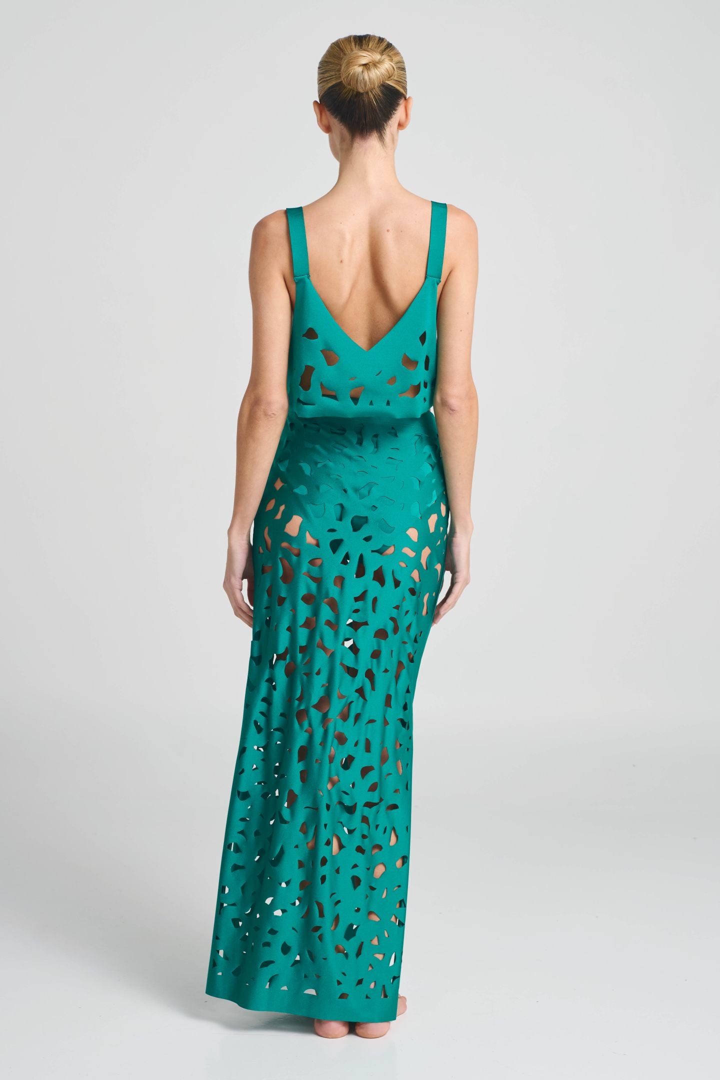 Falda Zanzi green