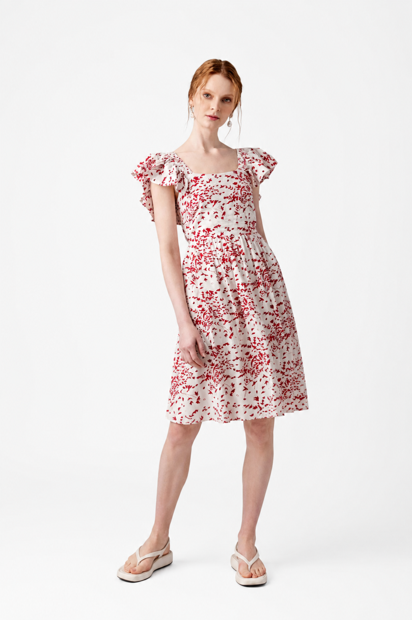 Emma dress short Red
