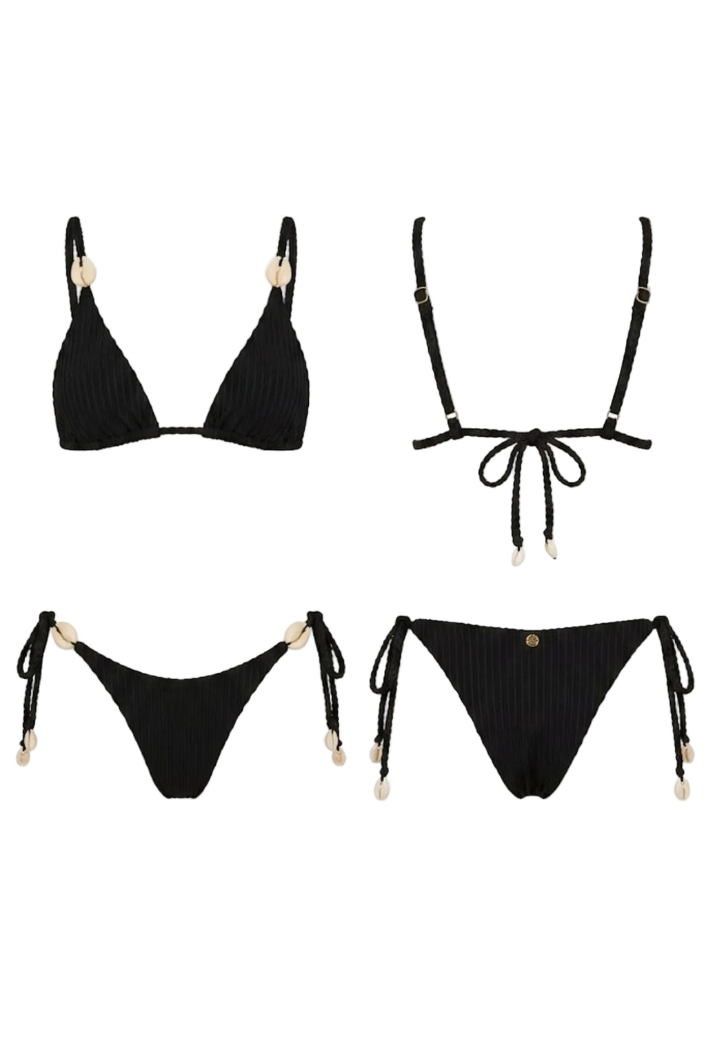 Bikini Kuna Shell Black