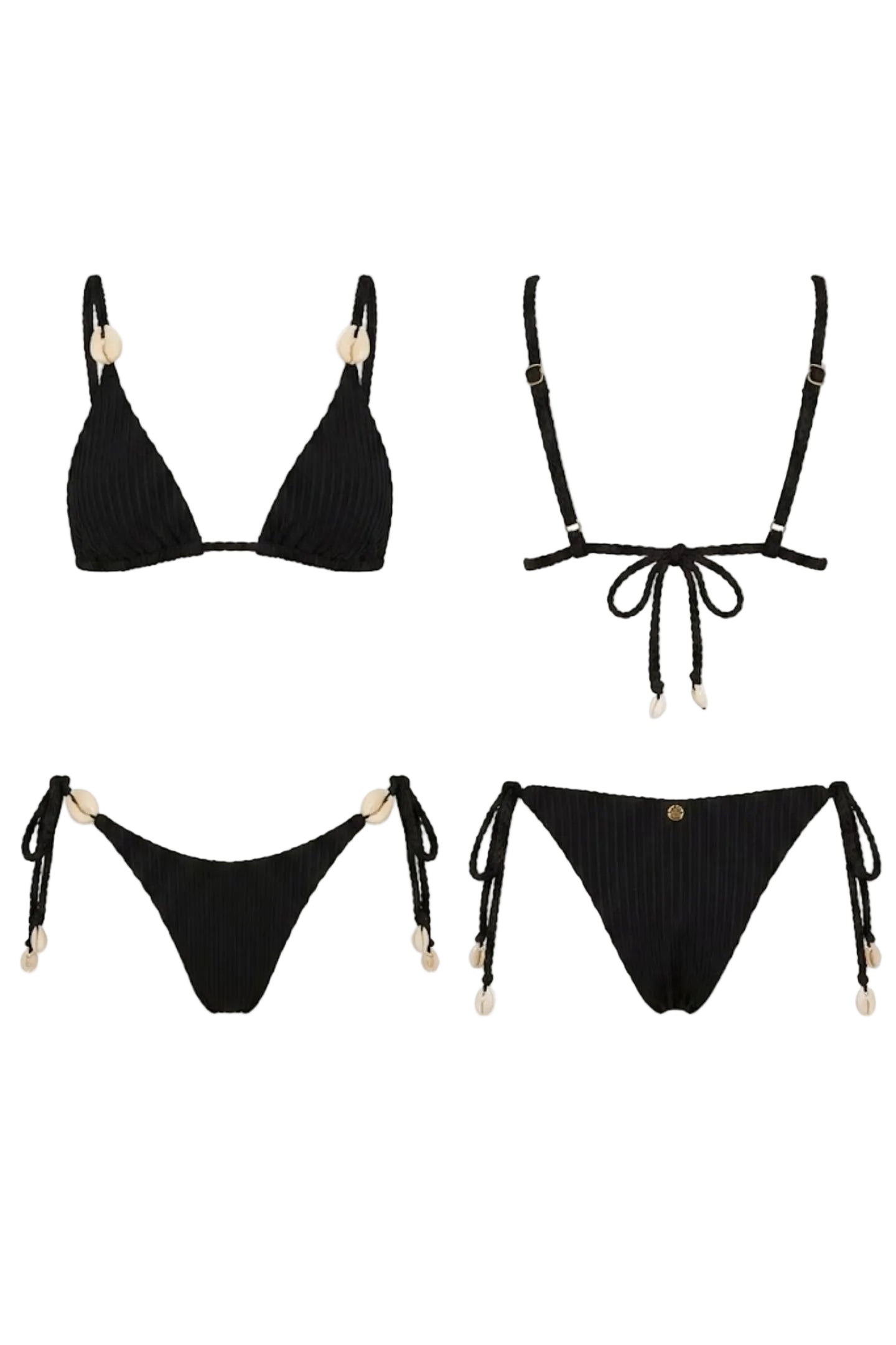 Bikini Kuna Shell Black