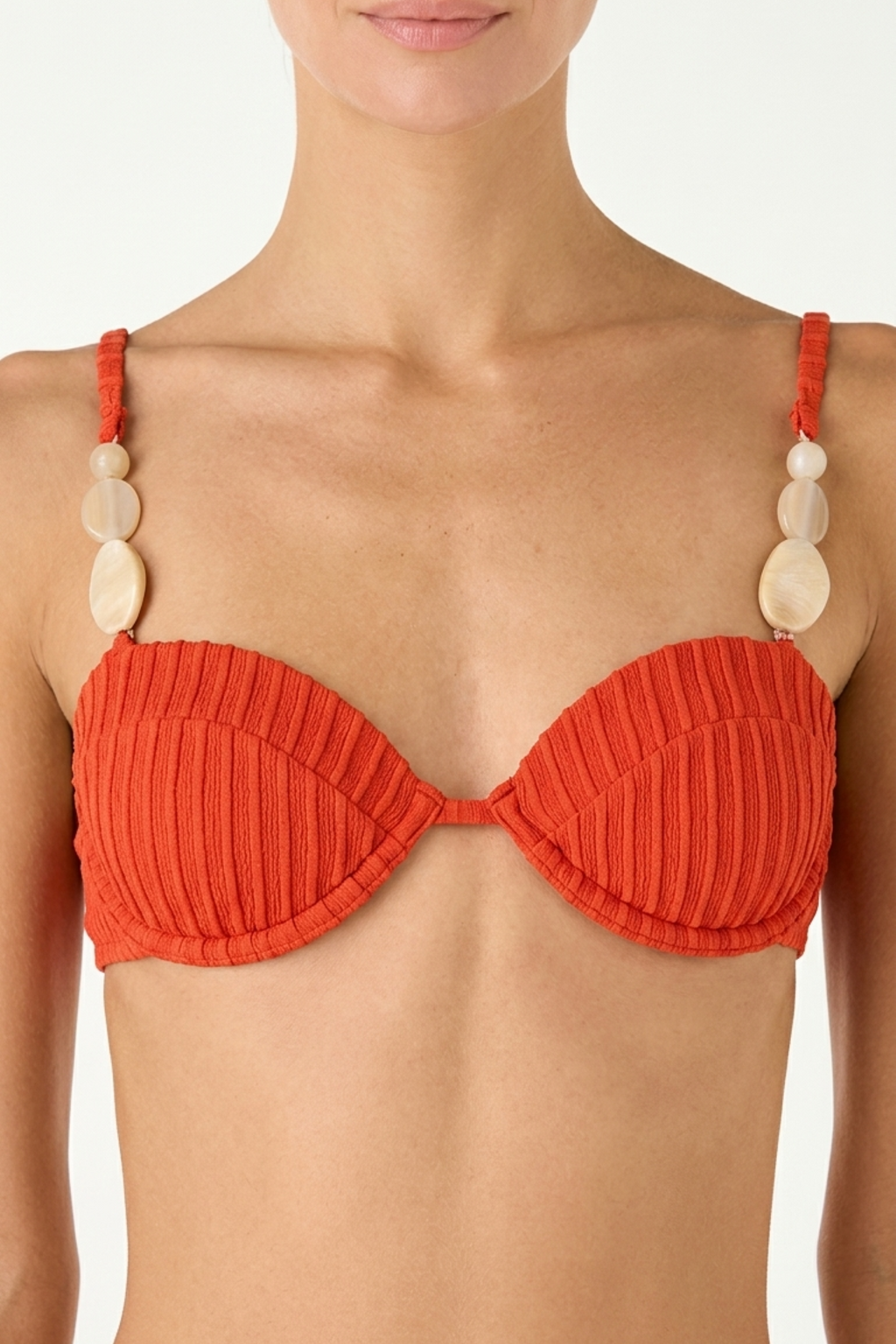 Bikini Perla Shell Red