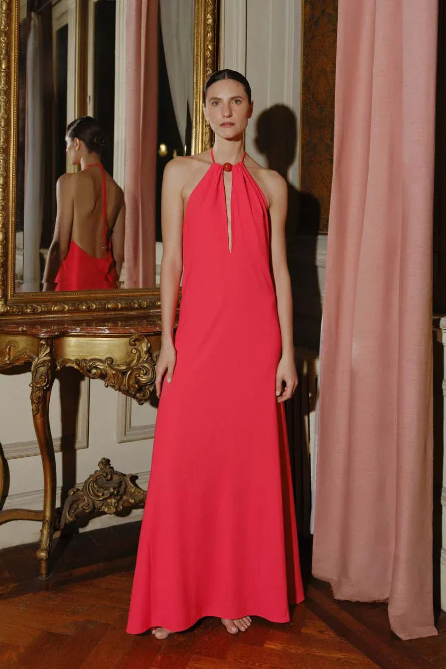 Vestido Rondine Carmine