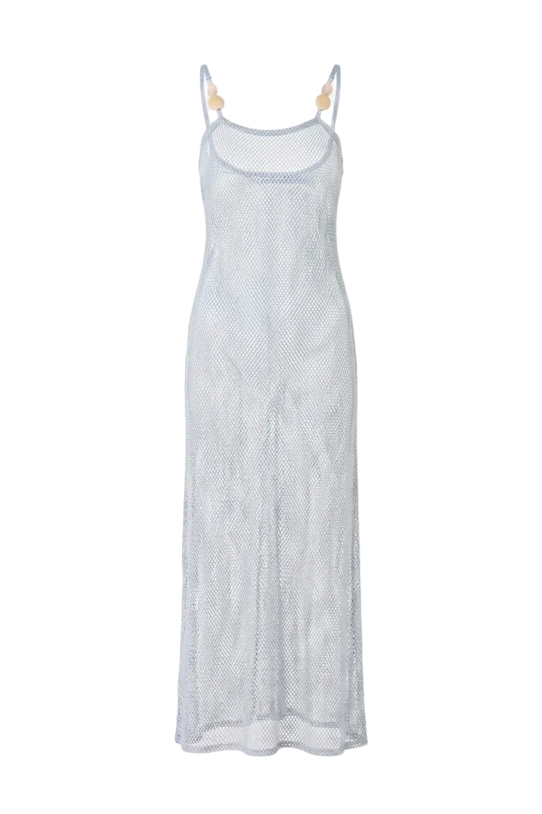 Vina Dress Net Sky